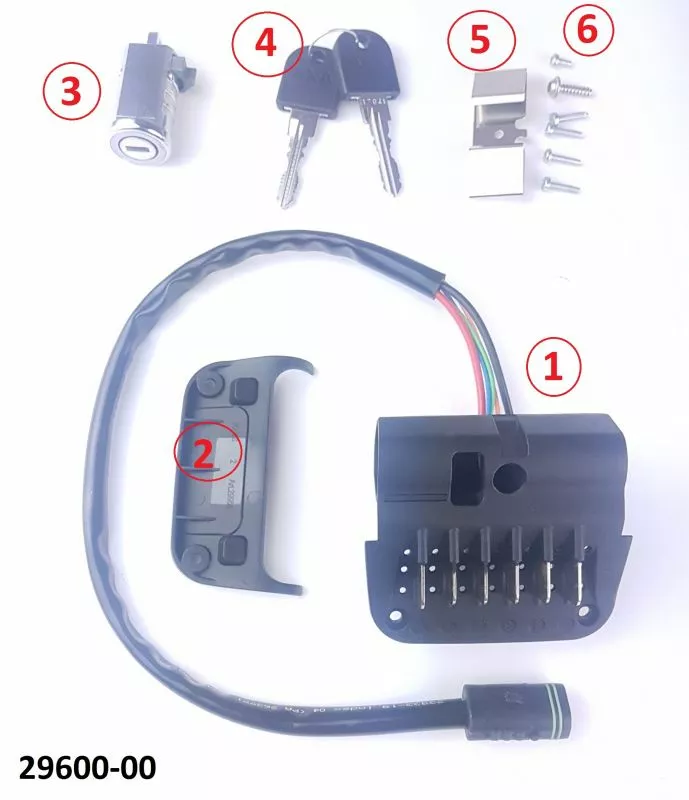BROSE-BMZ KIT CAVO MOTORE-BATTERIA URV-7