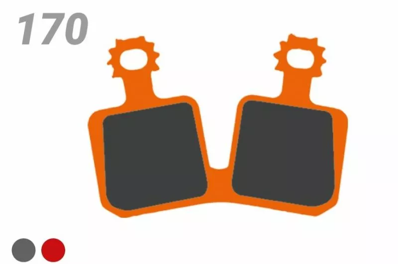 TRICKSTUFF PASTIGLIA BB170 PER FRENI MAGURA 4 PISTONI