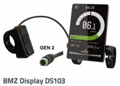 BROSE-BMZ DISPLAY DS103 + REMOTO