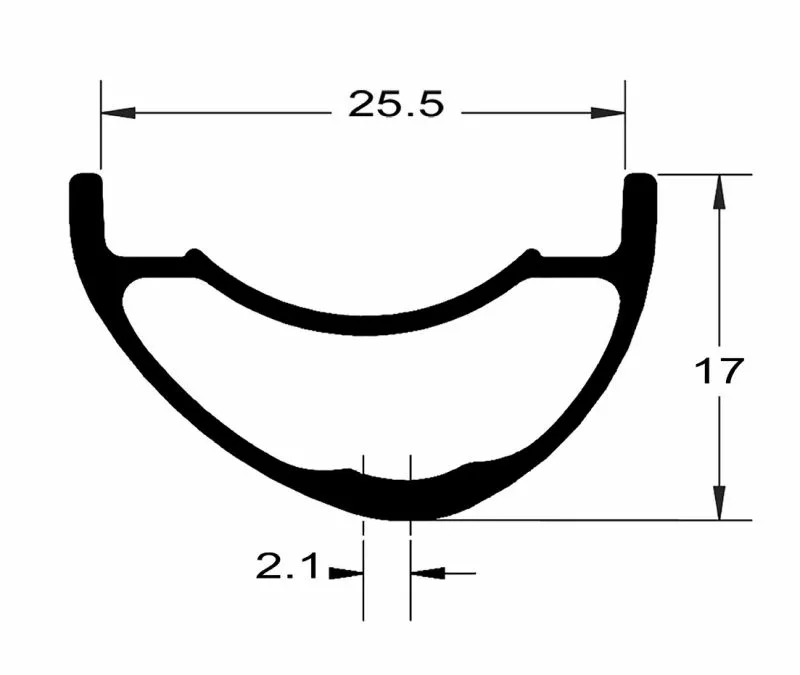 DUKE RIMS DUKE CERCHIO 29er LUCKY STAR HD BLACK 25,5 Mm - Image 2