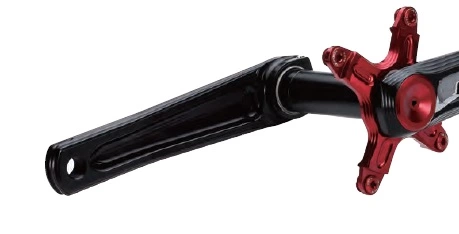 RIDEA GUARNITURA STRADA 3D - ASSE 30 - BCD110 5H - NERA - 172,5mm - Image 2