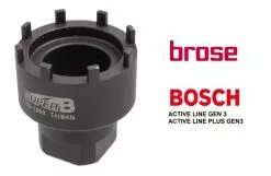 BROSE-BOSCH SUPERB CHIAVE SMONTAGGIO SPIDER TB-1069