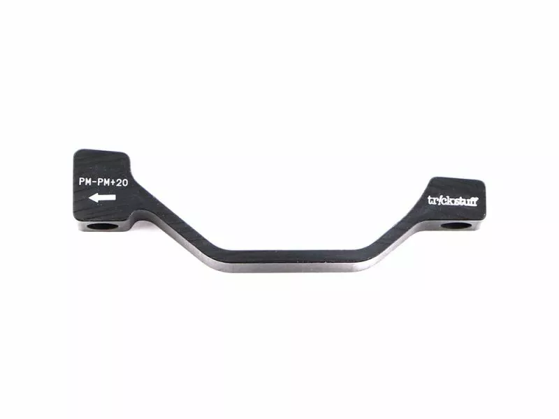 TRICKSTUFF ADATTATORE FRENO PM-PM +20 Mm | BLACK CON VITI IN ACCIAIO - Image 3