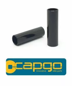 CAPGO TERMINALI PLASTICA GUAINA CAMBIO 4 Mm BLU LINE (100x)