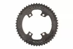 CARBON-TI CORONA ROTONDA X-CARBORING EVO 110BCD DA 9200 - 4 FORI (ESTERNA)