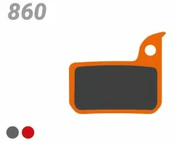 TRICKSTUFF PASTIGLIA BB 860 PER FRENI SRAM/AVID (Level/TLM, Red, Force, Rival)