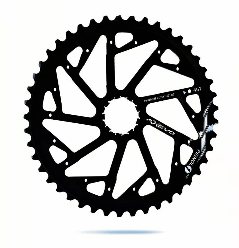 AXEVO PIGNOL-ONE 11V 45T PER SRAM NERO