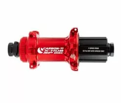 CARBON-TI MOZZO POSTERIORE X-Hub SP Center Lock X-12 24 FORI - 179gr