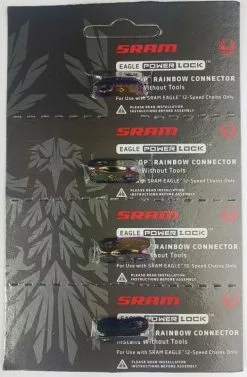 SRAM Kit 4 Coppie Power Lock 12V Rainbow
