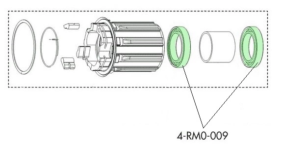 FULCRUM CUSCINETTO 4-RM-009 28x19x5 - Image 3