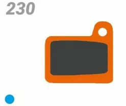 TRICKSTUFF PASTIGLIA BB 230 PER FRENI SHIMANO