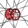 PROGRESS MOZZO ANTERIORE TURBINE V-BRAKE/CANTILEVER RED 28H