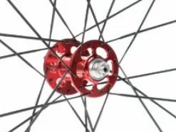 PROGRESS MOZZO ANTERIORE TURBINE V-BRAKE/CANTILEVER RED 28H