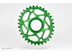 ABSOLUT BLACK ABSOLUTE BLACK CORONA OVALE RACE FACE DIRECT MOUNT