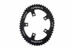 CARBON-TI CORONA ASIMMETRICA X-ROADCAM 5 FORI, BCD110 IN AL7075-T6