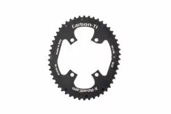 CARBON-TI CORONA ASIMMETRICA X-ROADCAM 4 FORI, DA9100 - BCD110 IN AL7075-T6