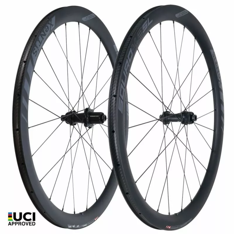 XENTIS COPPIA RUOTE SQUAD 4.2 SL DISK Clincher - Black