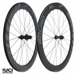 XENTIS COPPIA RUOTE SQUAD 5.8 SL DISK Clincher - Black
