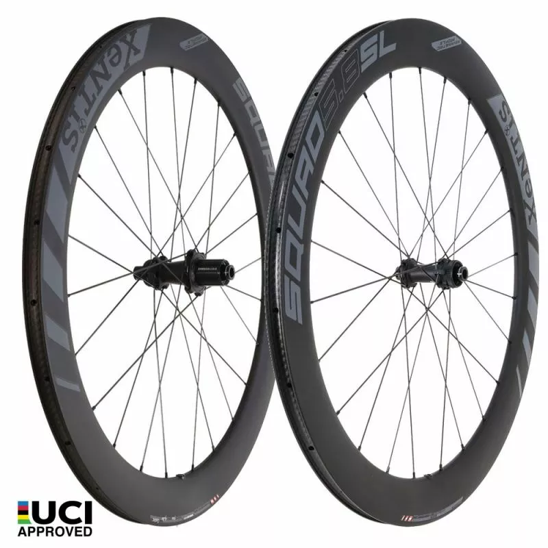 XENTIS COPPIA RUOTE SQUAD 5.8 SL DISK Clincher - Black