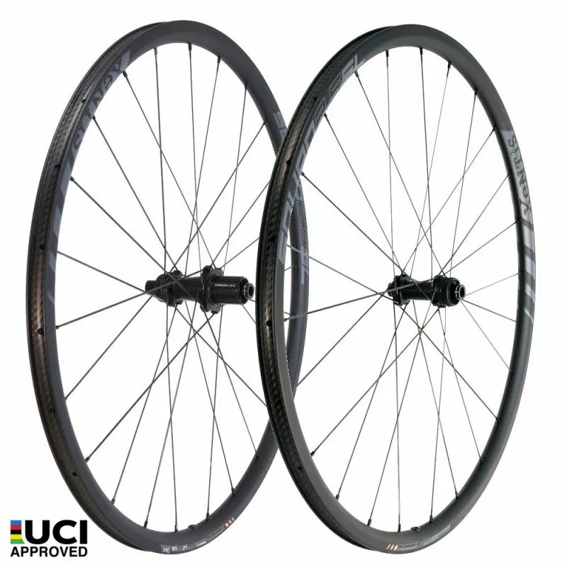 XENTIS COPPIA RUOTE SQUAD 2.5 SL DISK Clincher - Black